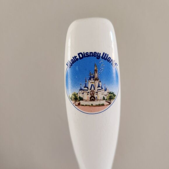 Vintage Walt Disney World 11” Salad Serving Fork and Spoon - Made in Japan - Picture 4 of 7